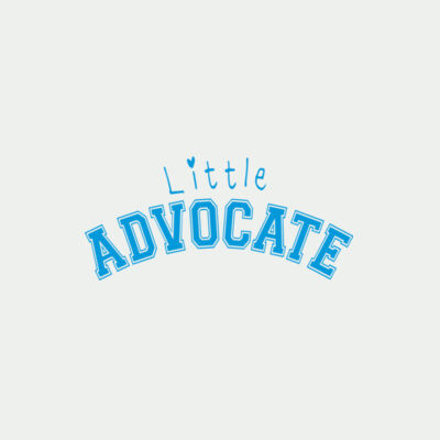 Little Advocate Front Blue Transfer Thumbnail