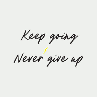Advocate Sleeve - Never give up - Black Thumbnail